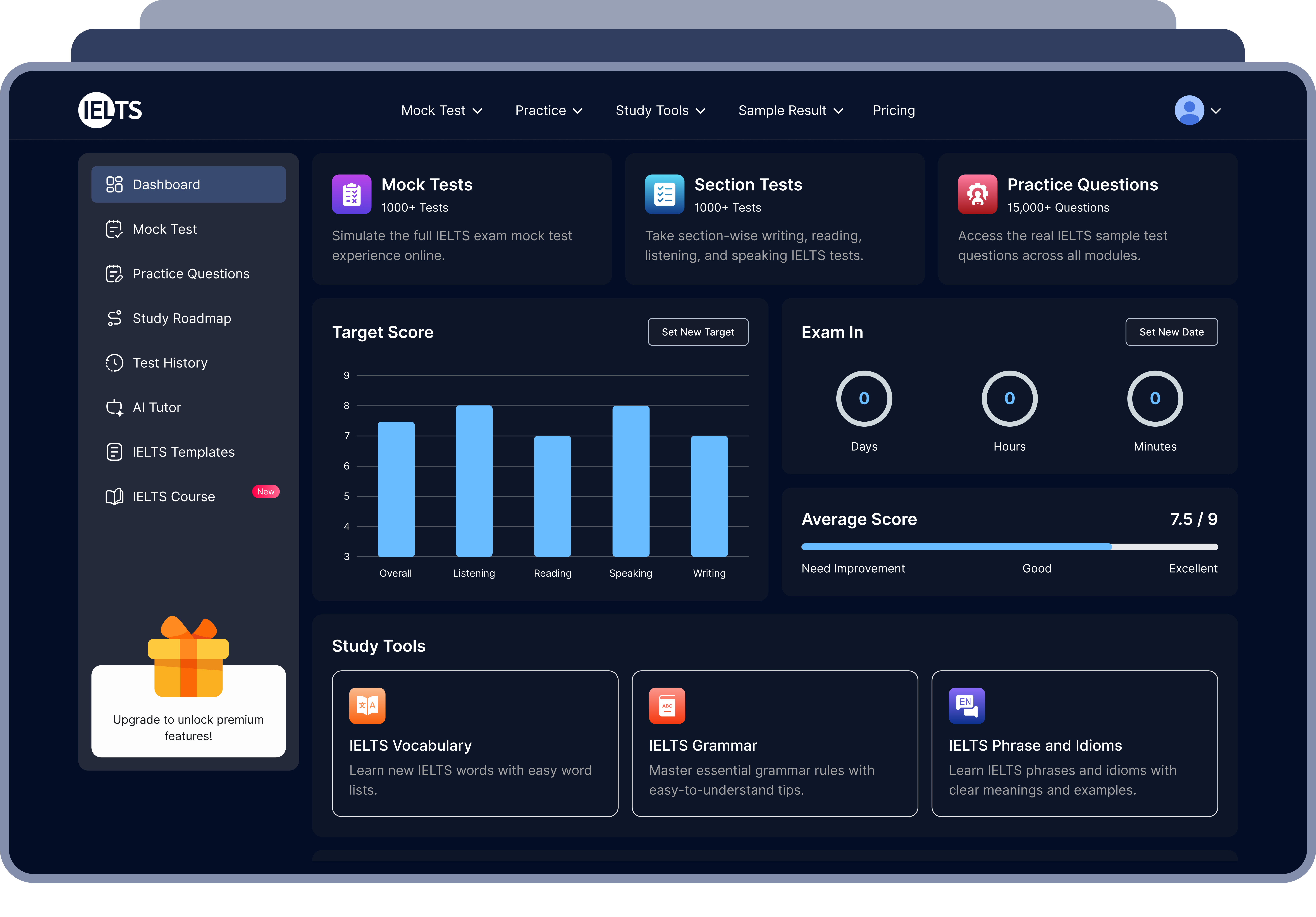 Dashboard preview