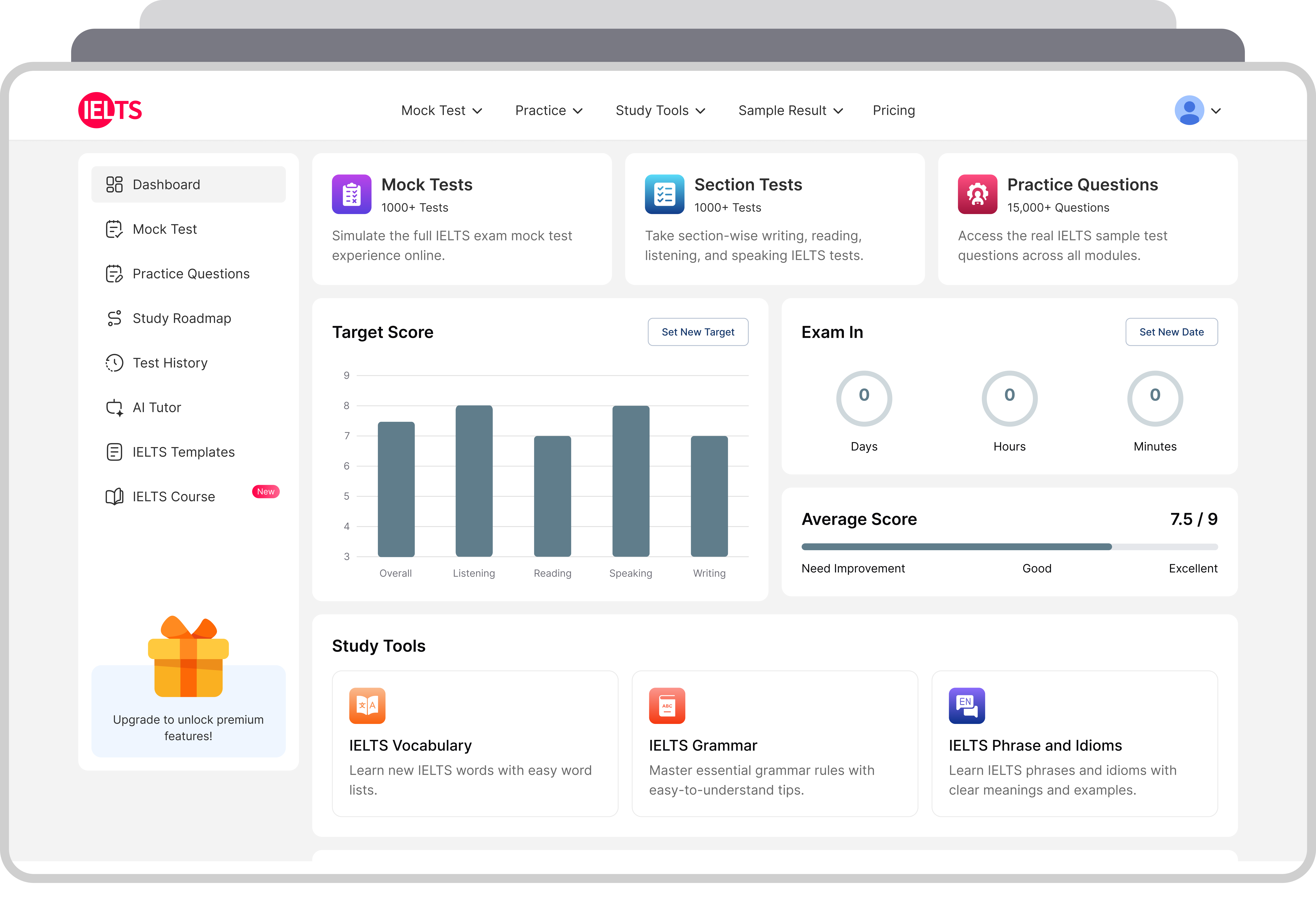 Dashboard preview